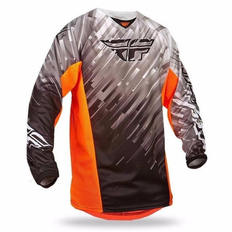 Mens Long Sleeve Mountain Bike Downhill Jersey Breathable Cycling Outdoor Riding