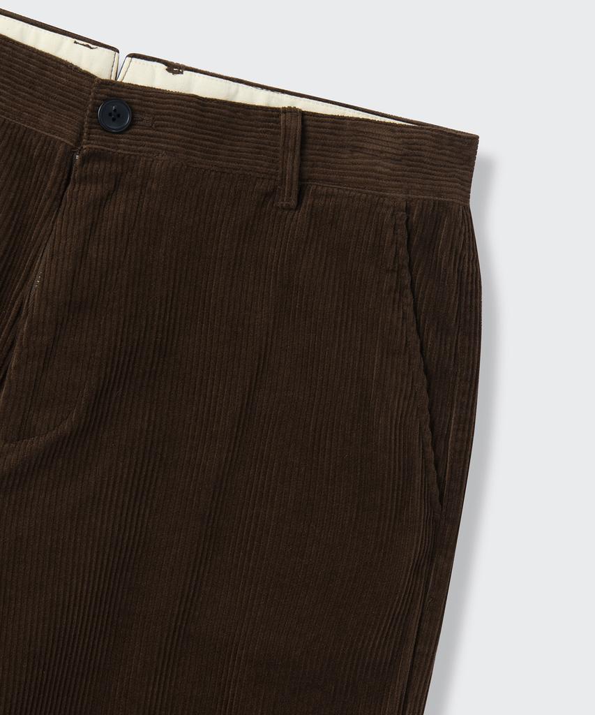 MUSINSA STANDARD [City Workers] 8W Corduroy Tapered Pants [Brown]