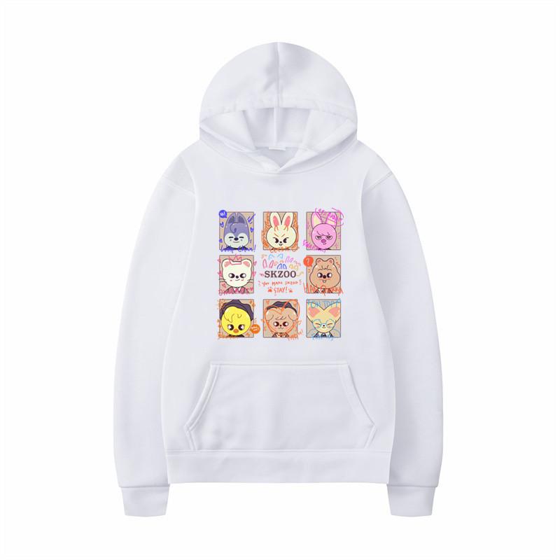 Skids Cartoon Cat Sweater Men'S And Women'S Autumn And Winter Couple'S Top Pullover Fleece Sweater