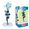 19cm Anime Little Devil Hatsune Miku Handmade Little Raccoon Miku Dark Angel Handmade PVC Model Anime Peripheral Ornaments Gifts