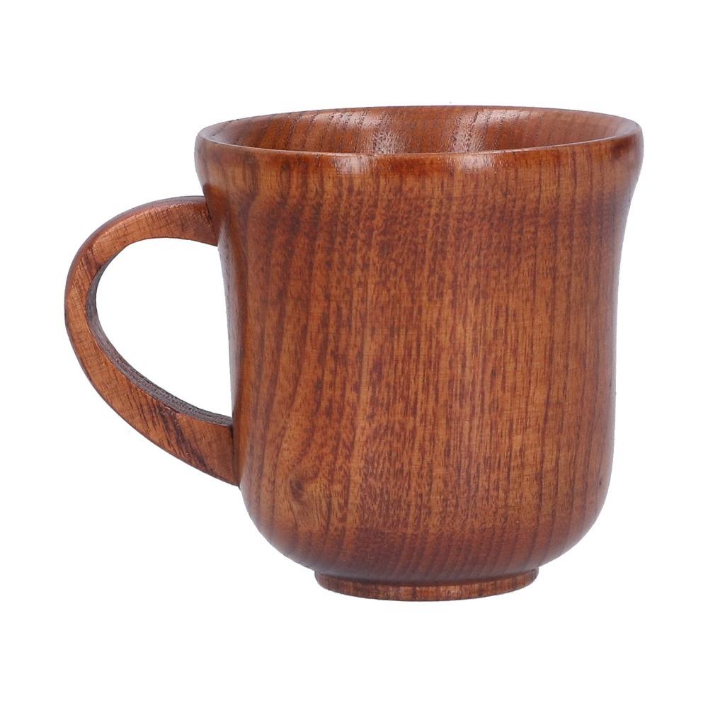 Wood Coffee Cup Heat Resistant Creative  Cup Japanese Style Mug  Bar Pub Drinkware
