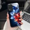 For Samsung M33 M53 Phone Case Trendy Fantasy Design Tempered Glass Hard Bumper For Galaxy M 33 M 53 Full Protection Back Covers