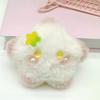 Bow Squeak Star Plush Keychain Fluffy Squeezing Plush Star Doll Squeak Toy   Kid Girl Boy