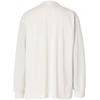 NANGA Men's Eco Hybrid Box Logo Embroidered Long Sleeve T-Shirt, White, Size S (NW24111G803)