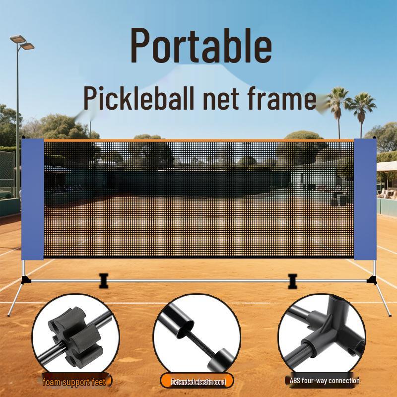 Portable Lightweight Pickleball Net Stand for Indoor/Outdoor Use, Easy Assembly