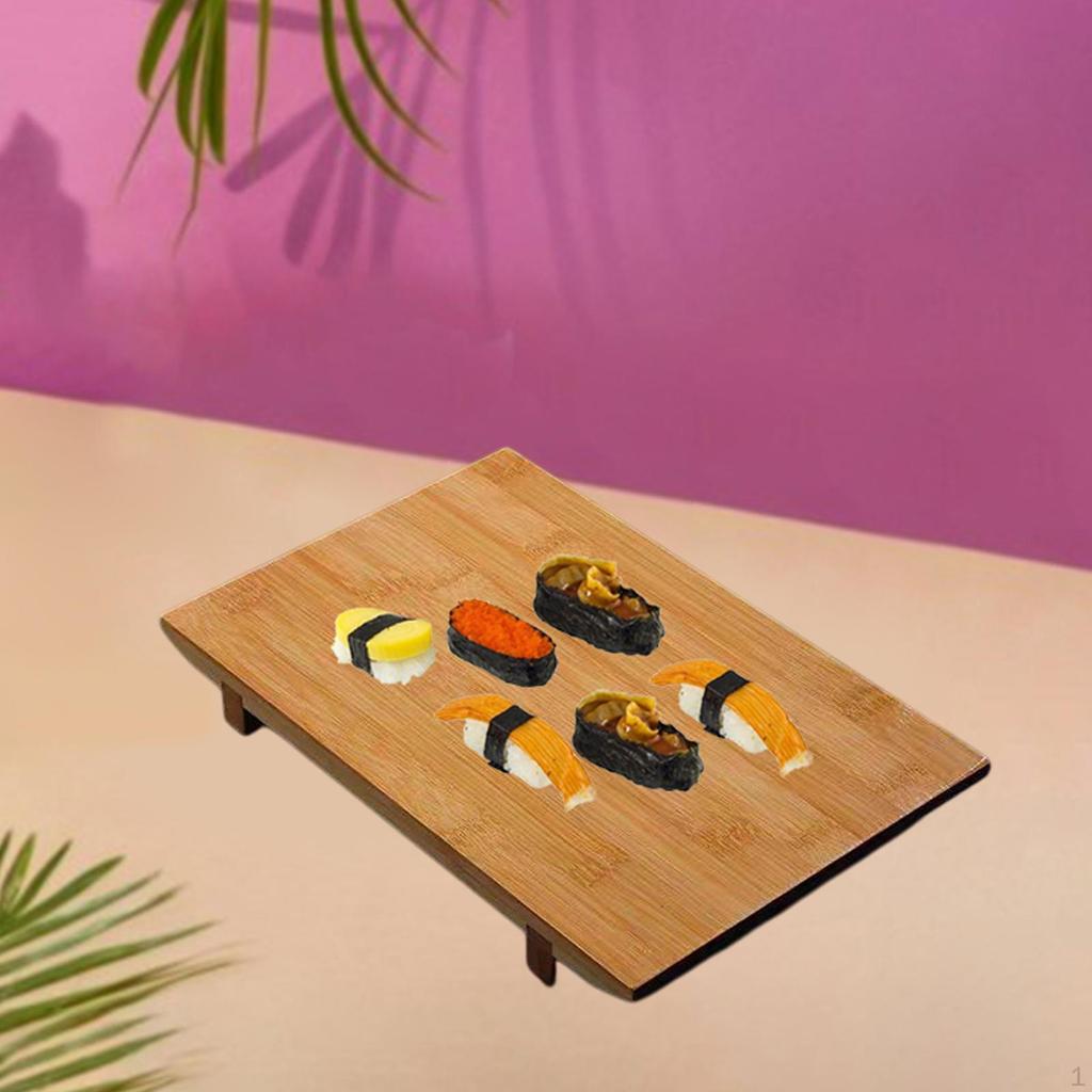 Sushi Schneidebrett Lebensmittel Serviertablett Sashimi Gericht Ständer für Restaurant Haushalt