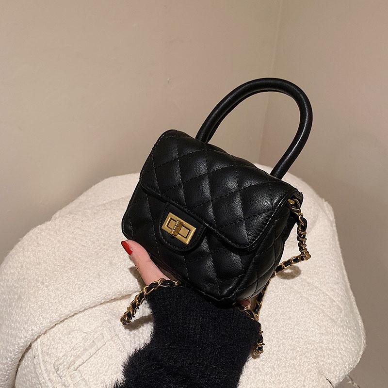 Stylish Modern Princess Series Mini Handbag For Girls With Single Shoulder Strap