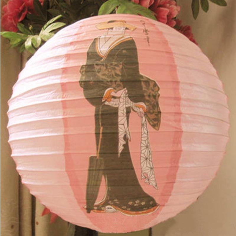 Ancient Style Lanterns: Japanese & Chinese Festive Paper Decorations