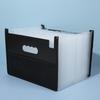 13/25 Pockets Accordion File Folder A4 Multi-Layer File Bag Portable Expanding File Box  Student