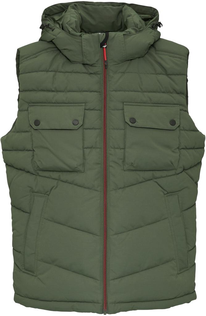 Winter Jacket s.Oliver with Quilted Vest and Detachable Hood (2150440) Green