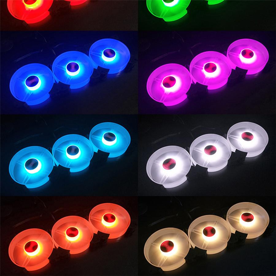 6Pcs Ventilateurs De Boîtier PC 120mm RGB Silencieux