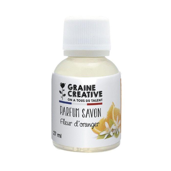 Parfum liquide pour bougie et savon - GRAINE CREATIVE - Fleur d'oranger - 27ml - DIY