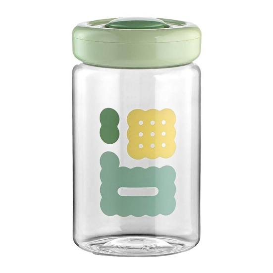 Coffee Beans Sealed Jar Container Coffee Tea Nuts Food Jar One-Touch Freshness Seal Design Food Storage Container