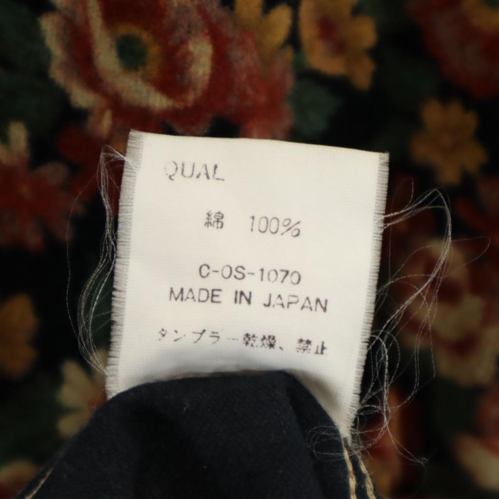 Paul Smith Made In Japan Floral Long Sleeve Cotton Shirt M Women Used