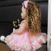 Realistic Princess 55 Cm Reborn Baby Girl Dolls Full Silicone Vinyl Body Bebe Reborn Doll Toys Birthday XMAS Easter Gifts