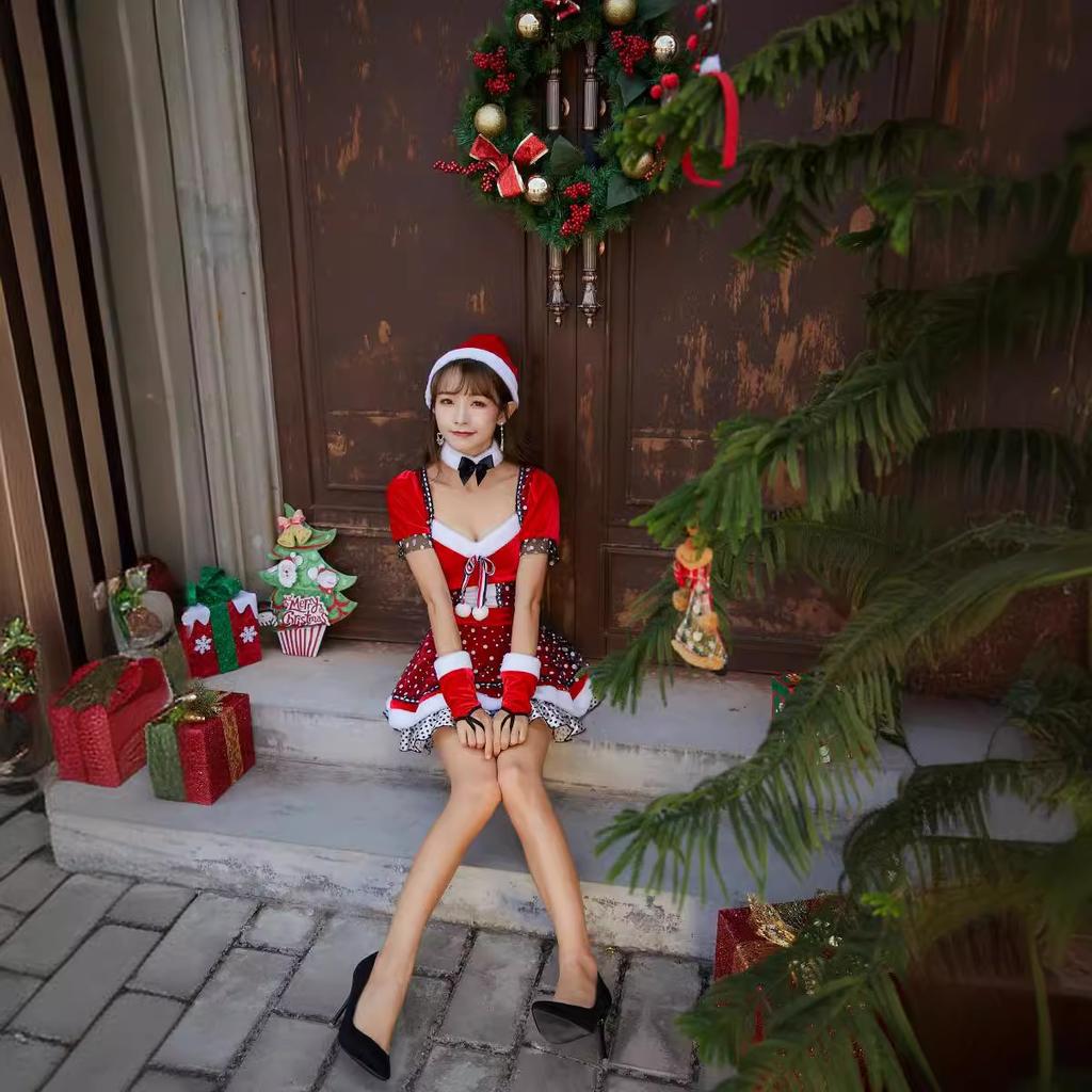 Cosplay One Product Cosplay Versatile Cute Sexy Christmas Clothing, Women's Christmas Clothing