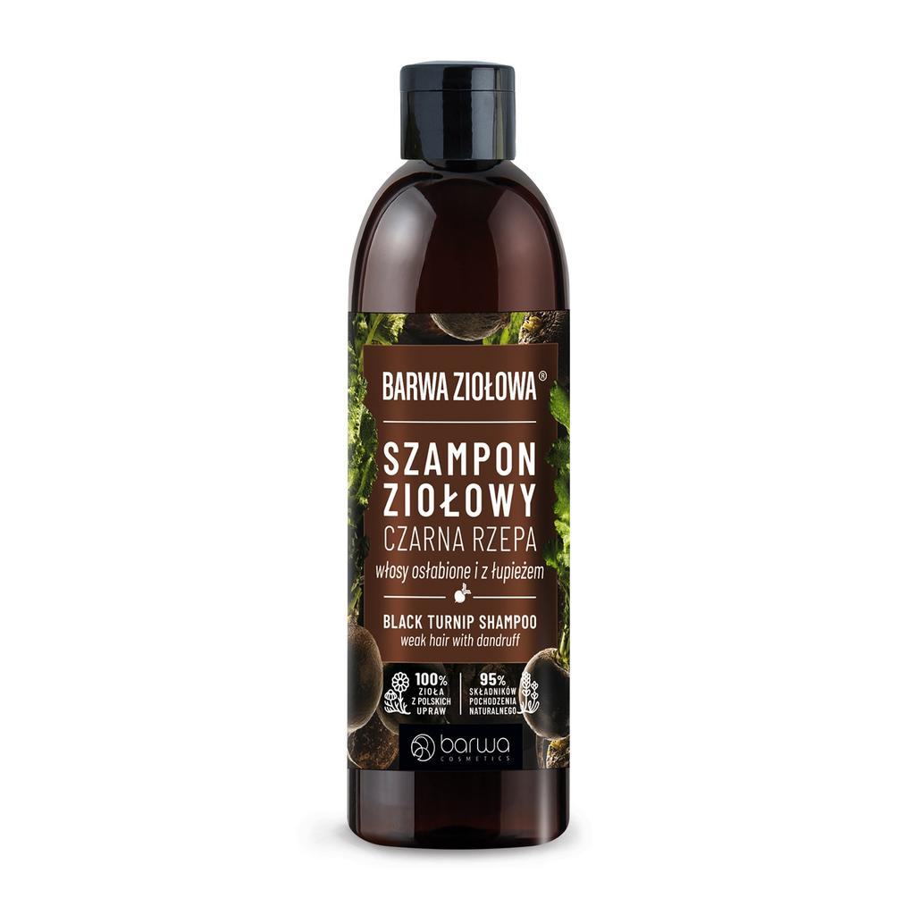 Barwa Ziołowa Szampon Do Włosów Czarna Rzepa - Włosy Osłabione I Z Łupieżem 250Ml