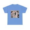 Dale Cooper Twin Peaks Graphic Print Crew Neck SS Unisex Heavy Cotton Tee Shirt