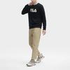 New FILA Sweatshirt Men's Jet Black F11M349213F-BK