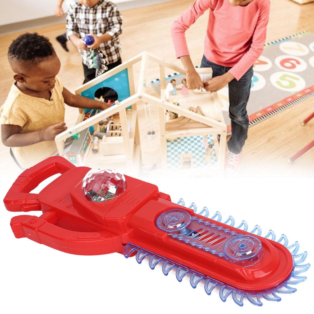 Electric Chain Saw Toy Highly Simulation Chain Saw Toy with Light Sound