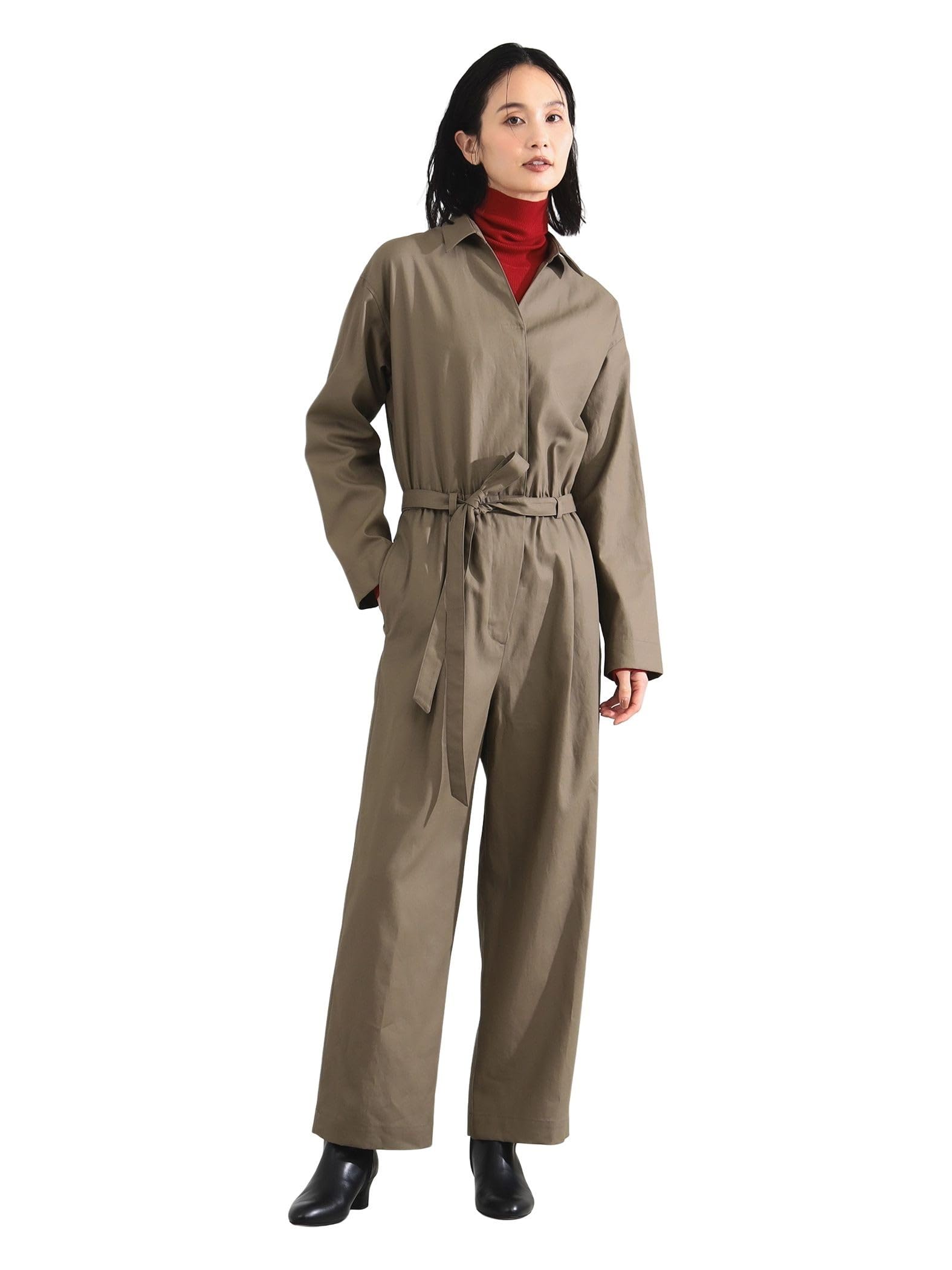 

Beams KHAKI 36 Комбінезон-костюм Skipper з габардину Demi-Luxe Жіночий комбінезон