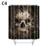 Halloween Shower Curtain Waterproof Bathroom Curtains Horror Bloody Hands Bath Curtain With Hooks For Help Me Scary Home Decor