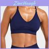 Seamless Yoga Bra With Moisture Wicking Fabric For Fitness Enthusiasts