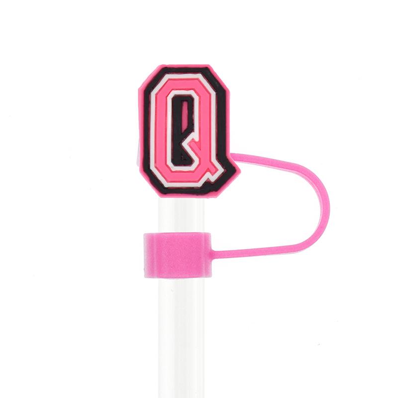 

1 шт. силиконовые крышки для трубочек с буквами, совместимые с чашками Stanley 30 и 40 унций, 10 мм, многоразовые пылезащитные крышки для трубочек A17