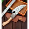 Stainless Steel Butcher's Boning Knife Meat Cleaver Kitchen Knife Vegetable and Fruit Slicing Knife with Cover