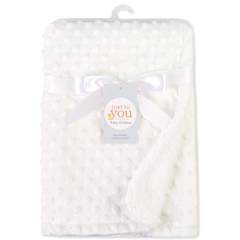 Buy Baby Blanket & Swaddling Newborn Thermal Soft Fleece Blanket Solid Bedding Set Cotton Quilt
