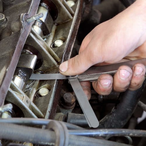 ZOYUBS Stainless Steel Thickness Gauges, Gap Gauges, Gauges for Measuring Thickness and Thinness, 17-Piece Set (0.02mm-1.0mm), L 100mm, Portable