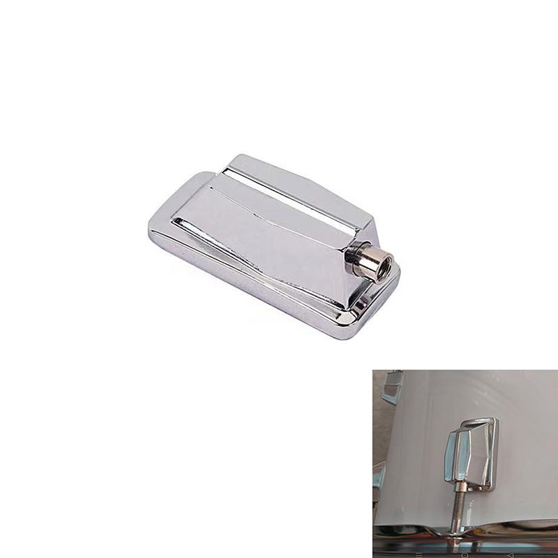 1Pc Single End Drum Lugs Universal Silver Metal Rectangle Jazz Drum Replacement Parts Drum Percussion Accessories