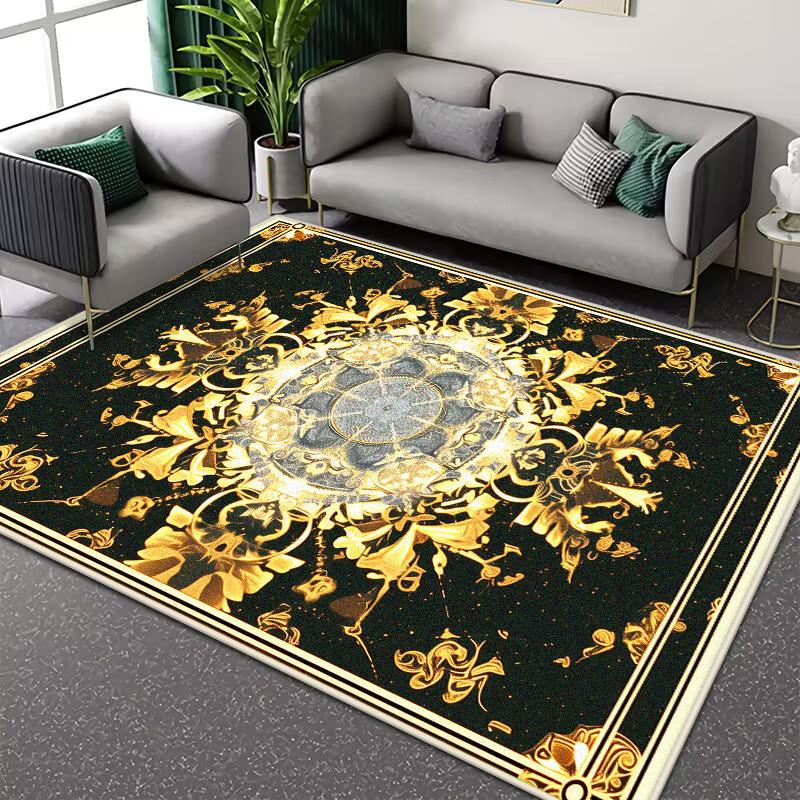 Light Luxury Large Living Room Carpet Easy Cleaning Decoration Home Modern Rugs for Bedroom Non-slip Area Rug Coffee Tables Mat