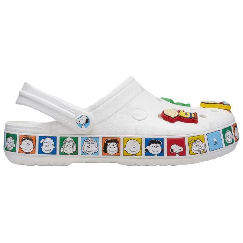 PEANUTS x Crocs Crocband Zoccoli Unisex Bianco 212115-90H