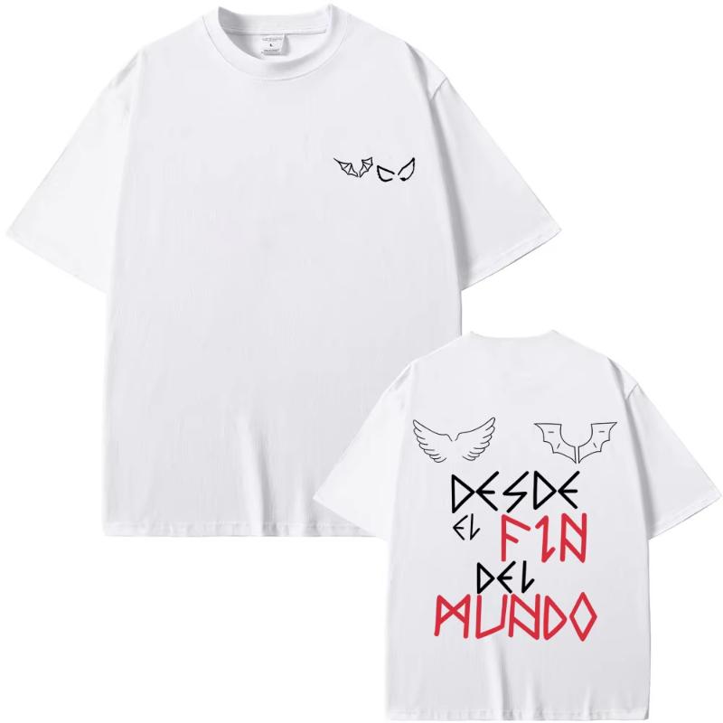 Rapper Duki Vom Ende der Welt Grafik T-Shirt Unisex Damen Hip Hop Oversized Streetwear Unisexs Mode Ästhetische T-Shirts