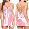 Sex Underwear Sexy Imitation Silk Nightgown Sex Suit Cute Women's Loungewear