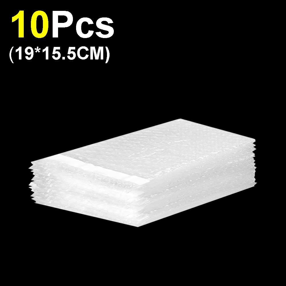 10-50pcs PE Clear Cushioning Covers Envelope Shockproof Package White Bubble Bag Protective Wrap Foam Packing Bags Can Be Sealed