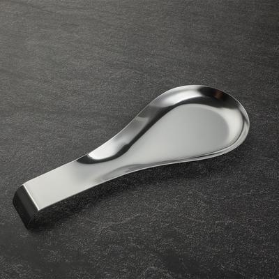 Stainless Steel Spoon Rest, Ladle Holder Countertop Kitchen Accessories Practical Utensil