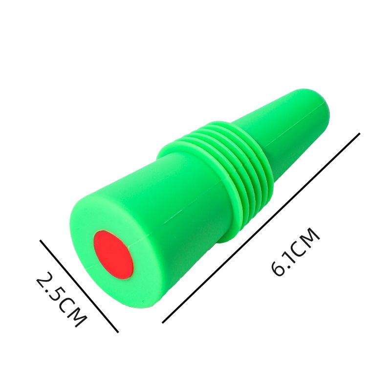 Eco-friendly Silicone Wine Bottle Stopper, Multi-color Options – Ideal Christmas Gift