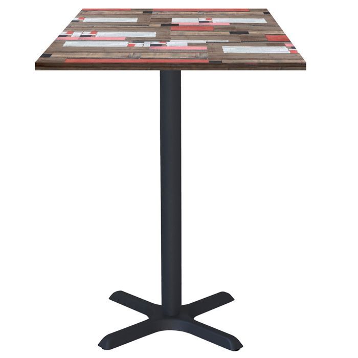 Mange-debout 60 x 60 cm - modèle Dina bois redden wood