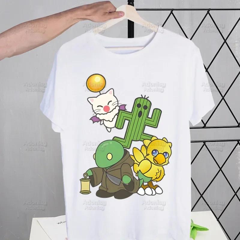 Final Fantasy Anime Shinra Men Hip Hop Streetwear Print T Shirt Harajuku TShirts Short Sleeve Fashion Casual T-Shirt Tops Tees