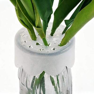Silicone Blossom Grid Flower Arranger Reusable Floral Stem Holder For Vases, Water Proof Flower Grid For DIY Arrangements