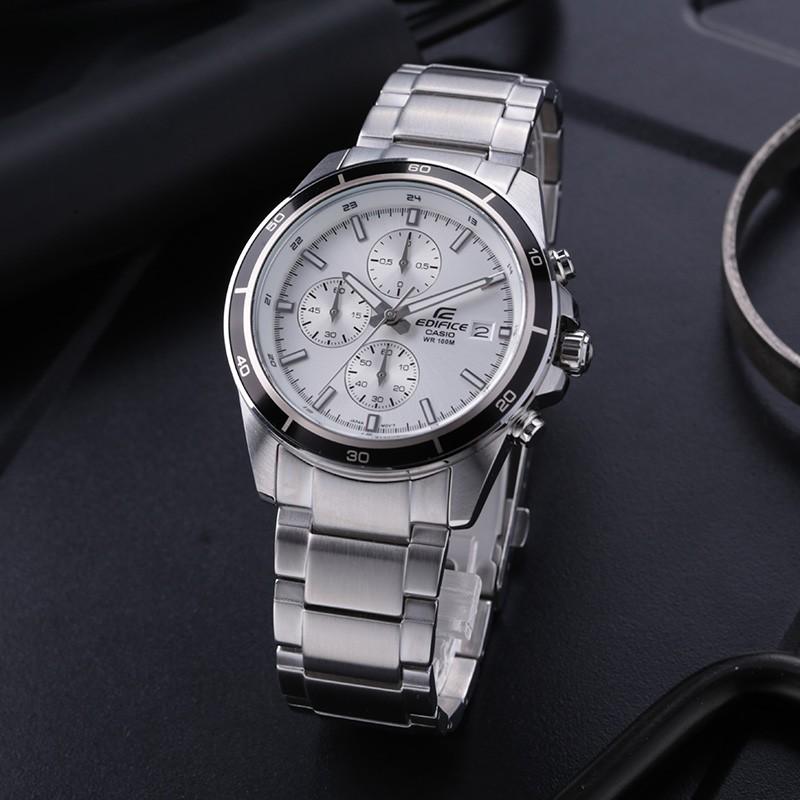 Casio Herren EDIFICE Weiße Uhr EFR-526D-7AV EFR-526D-7AV