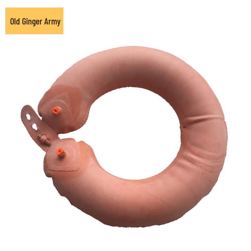 Inflatable Double Airbag Rescue Lifebuoy