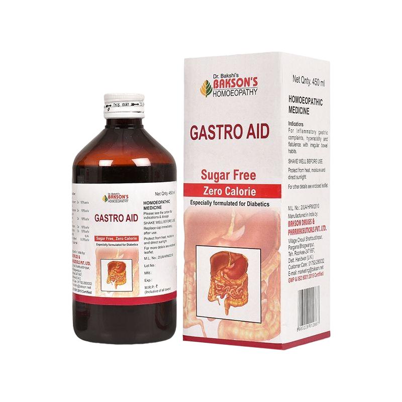 Gastro Without Sugar and Calories (450 Ml), Gastro Aid Sugar Free Zero Calorie Bakson
