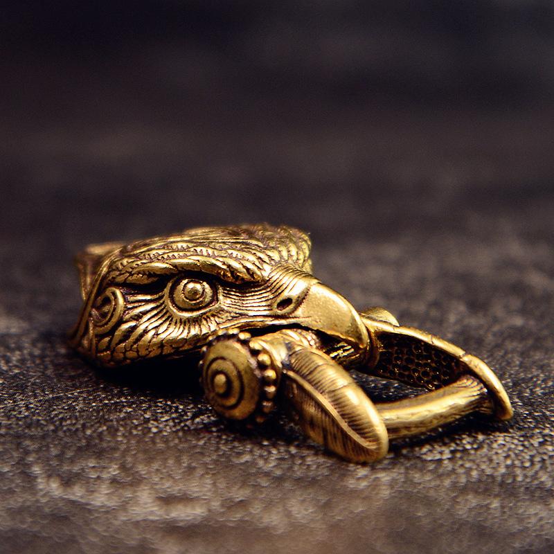 

Eagle Head Leopard Head Brass Buckle Edc Outdoor Diy Woven Paracord Survival Bracelets Supplies Accessories 03