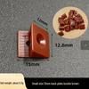 Right Angle Plastic Bracket with Self-Tapping Screw for Cabinet/Wardrobe