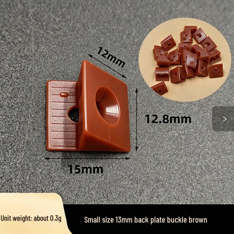 Right Angle Plastic Bracket with Self-Tapping Screw for Cabinet/Wardrobe