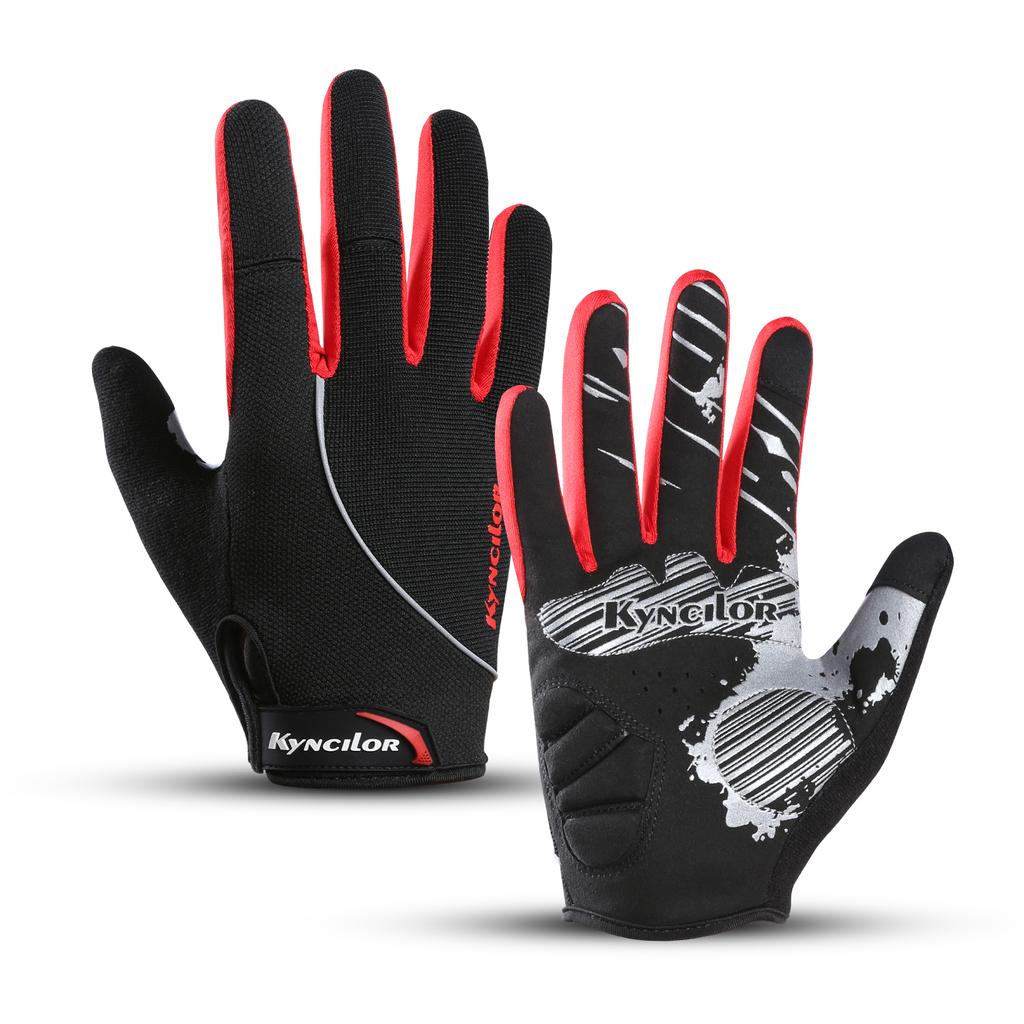 Universelle All-Finger-Handschuhe für Outdoor-Aktivitäten, Radfahren, Bequem, Atmungsaktiv und Rutschfest, Professionelle Motorrad-Fahrhandschuhe