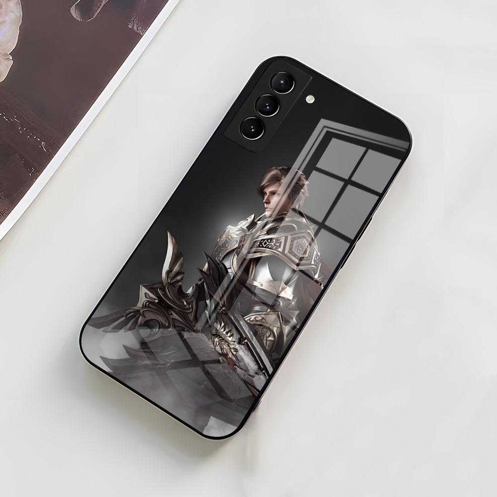 L-Lineage 2 Phone Case For Samsung A56 A36 A26 A16 A15 A25 A35 A55 A14 A34 A24 A54 Glass Case